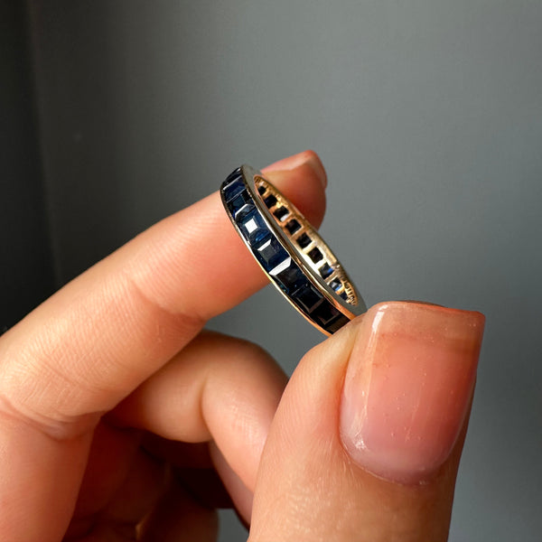 Full Sapphire Eternity Ring