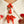 Victorian Hand Charm Brooch with Genuine Italian Coral