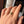 Maltese Cross Ring with Sapphire Cabochon