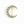 Antique Crescent Moon Brooch with Australian Opal