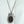 Antique Georgian Old Mine Cut Paste Bow Pendant with Woven Hair