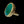 Vintage Green Chalcedony Ring: Solid 18k Gold Chrysoprase Jewelry