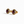 Vintage Garnet Stud Earrings: 14K Yellow Solid Gold