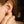 Gold Dome Earrings - Contemporary Solid 18K Gold Jewelry