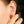 Gold Dome Earrings - Contemporary Solid 18K Gold Jewelry