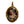 Antique Enamel Miniature Locket Pendant 18k Gold - Allegory of Music