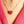 Italian Vintage 18k Gold Ruby Heart Necklace