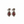 Vintage garnet earrings