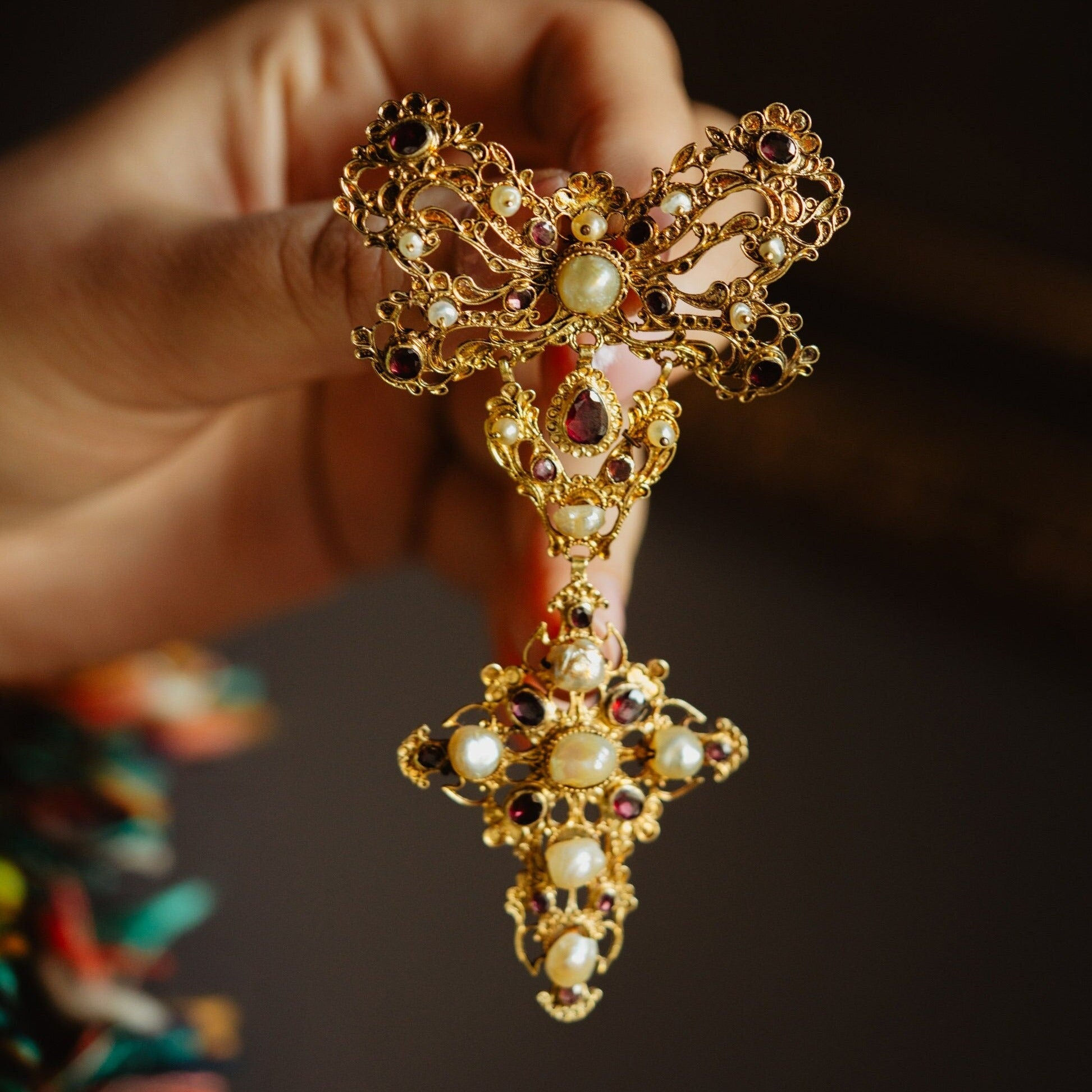 Rococo necklace on sale