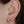 An artisan antique revival pair of solid 14k gold snake stud earrings. These snake earrings are made of pure 14 karat gold and are set with natural diamonds.  These earrings can be worn as a single stud or together as a pair. We have them both in white, rose and yellow gold, so please choose your preferred metal in the variations section.