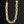 Vintage Unisex 18k Gold Geometric Chain Link Bracelet